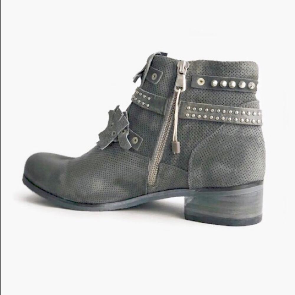 NIB OVYE by Cristina Lucchi Italian Leather Ankle Boots Size 40 (US 9.5-10) - Picture 4 of 13